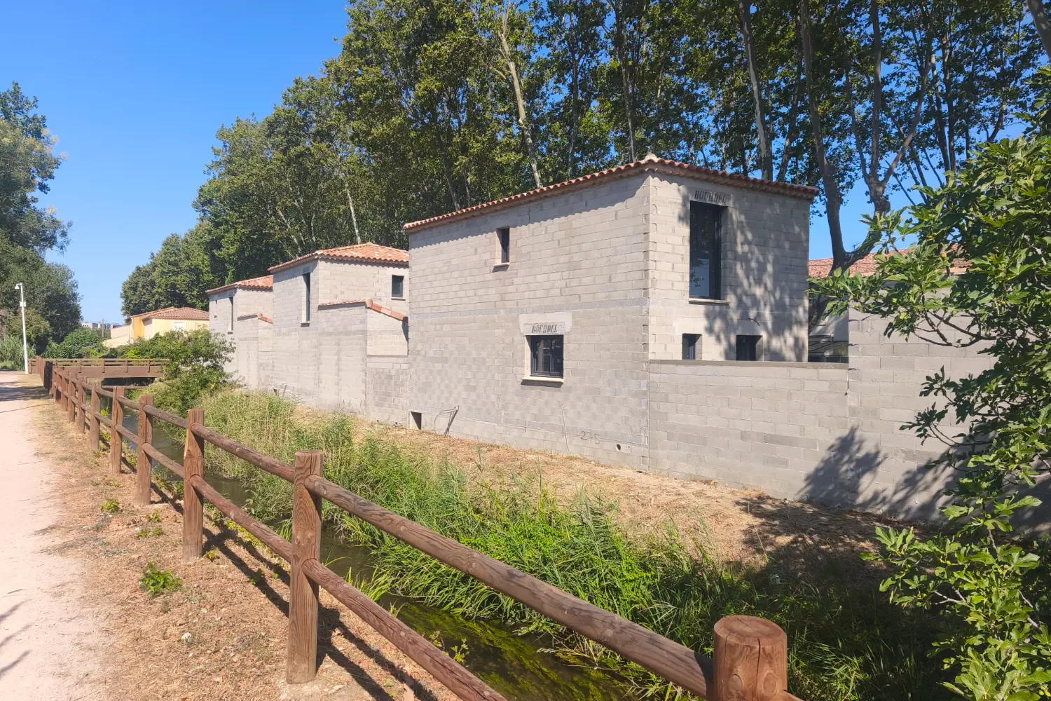 Le Lion d’Or, chantier en cours de gros œuvre